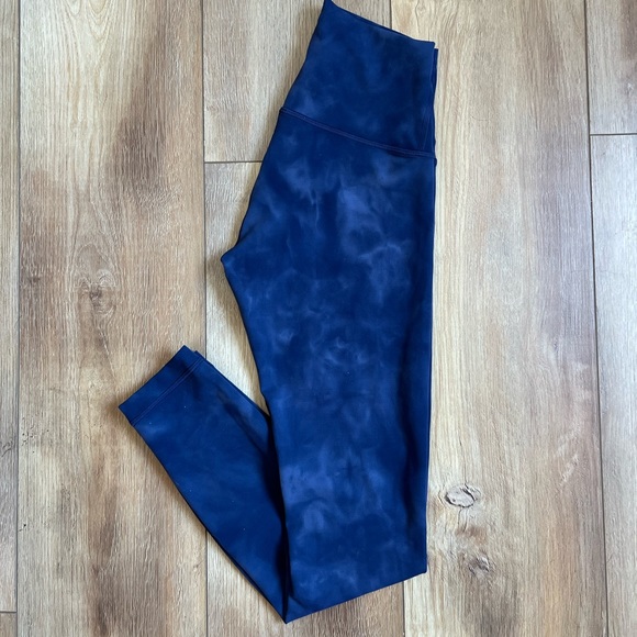 💙 Lululemon Wunder Train HR Diamond Dye 💙 - Picture 2 of 5